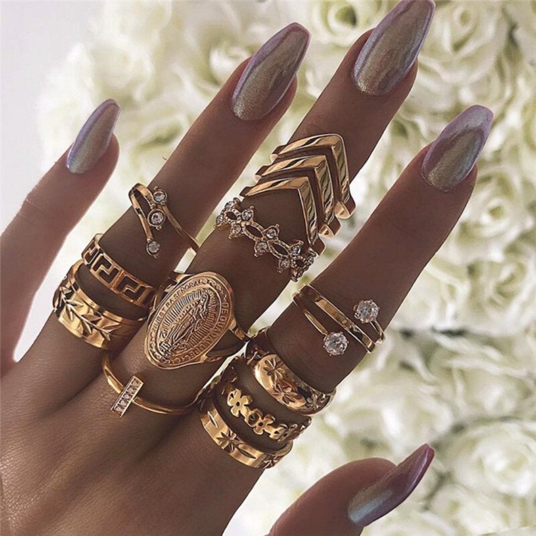 Einzigartiges Premium-Paket von 8 bis 12 Ringen