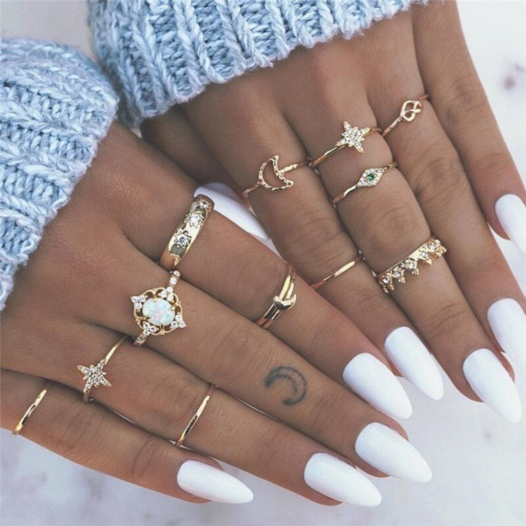 Einzigartiges Premium-Paket mit 8 bis 12 Ringen