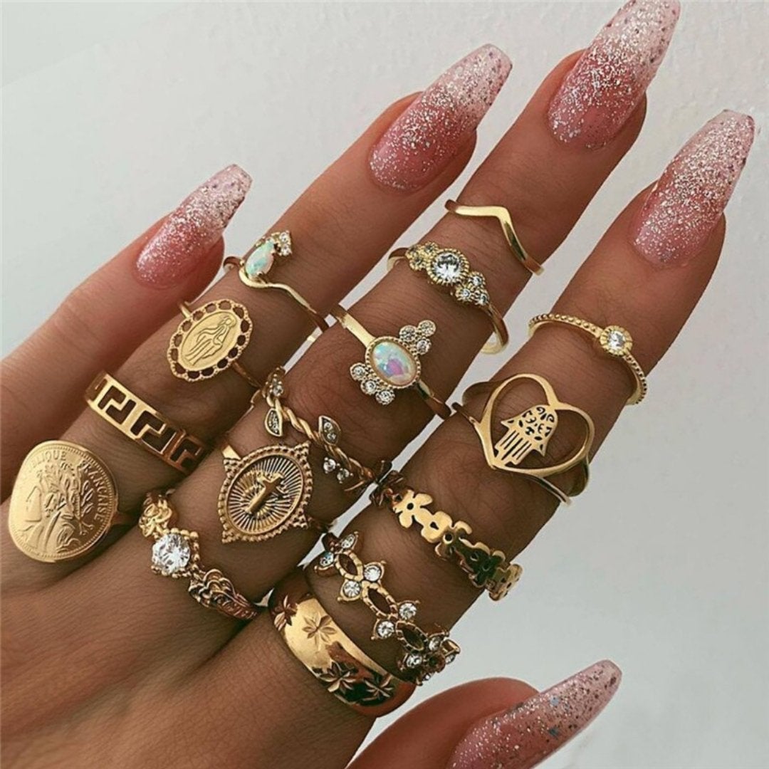 Einzigartiges Premium-Paket von 8 bis 12 Ringen
