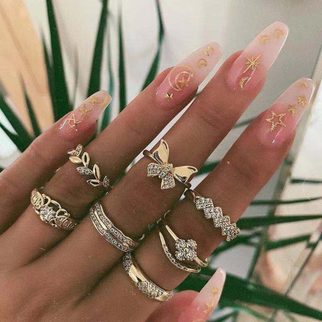 Einzigartiges Premium-Paket von 8 bis 12 Ringen