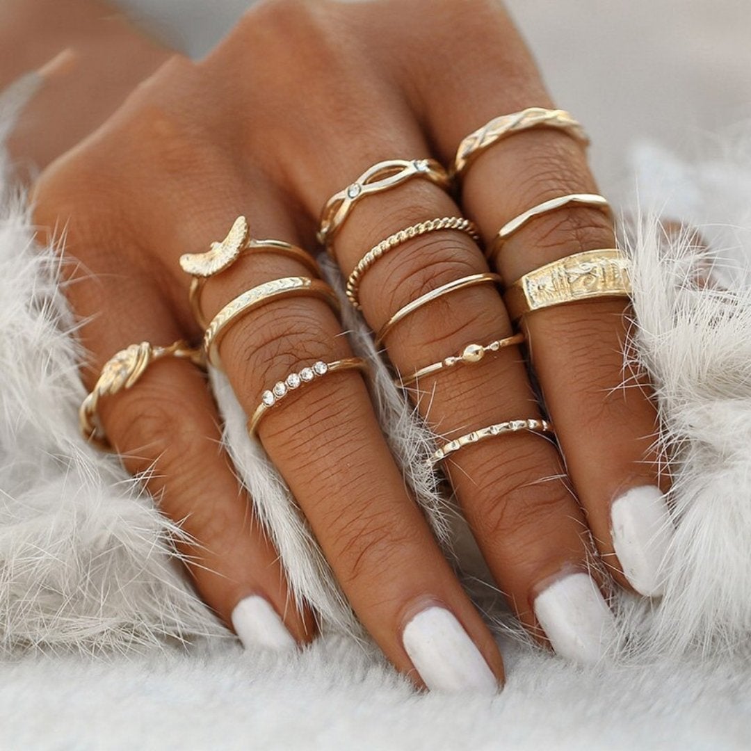 Einzigartiges Premium-Paket mit 8 bis 12 Ringen