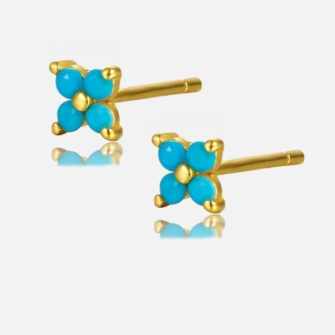 Zarte Blumen Ohrstecker