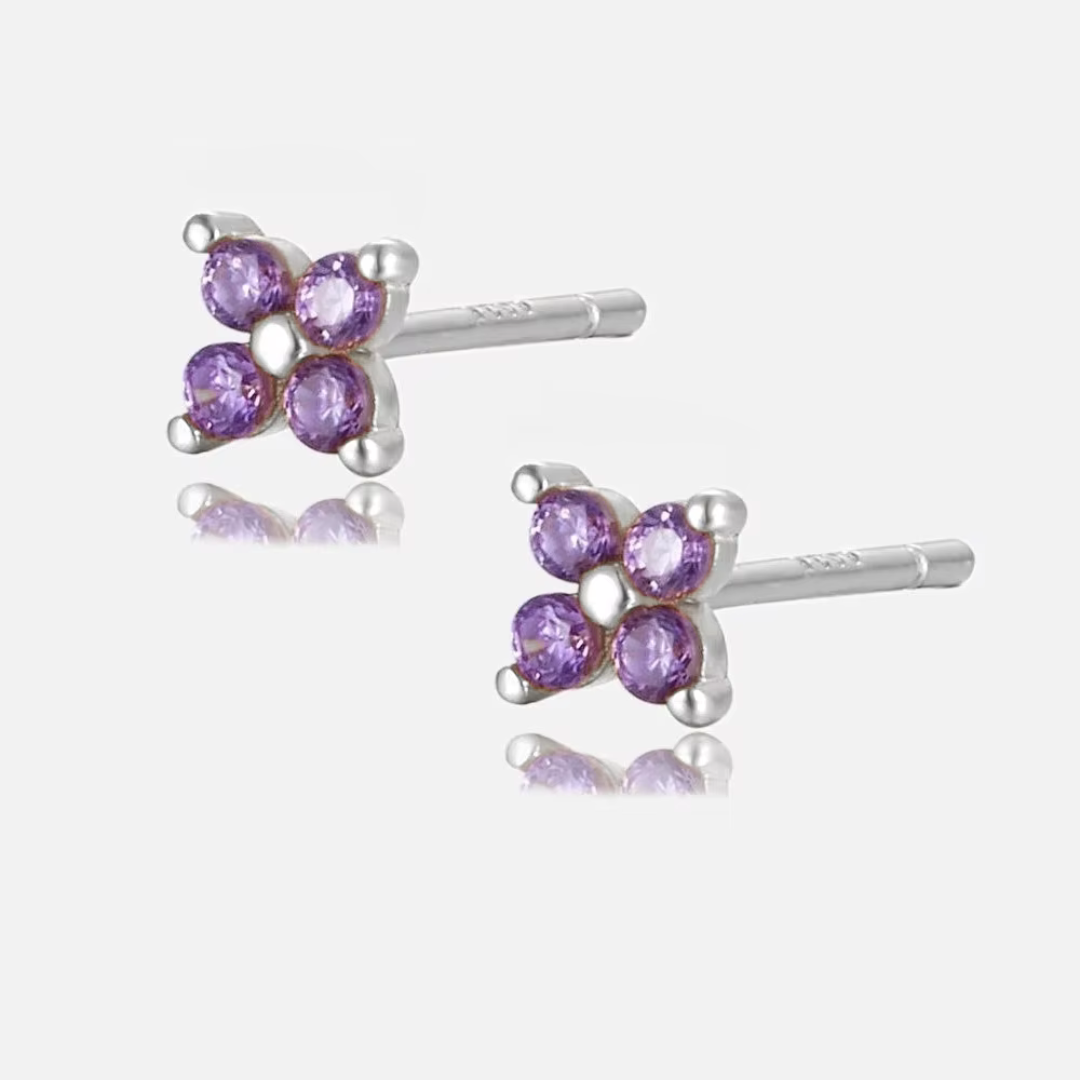 Zarte Blumen Ohrstecker