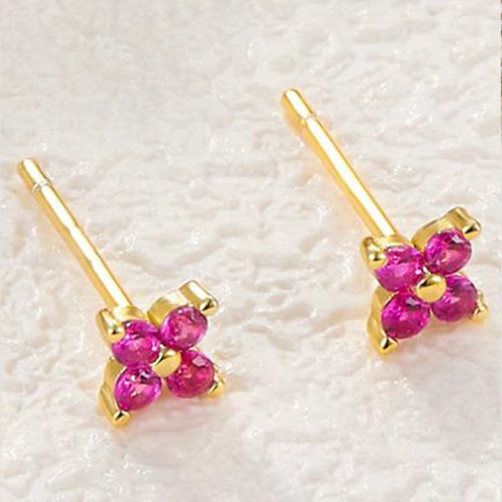 Zarte Blumen Ohrstecker