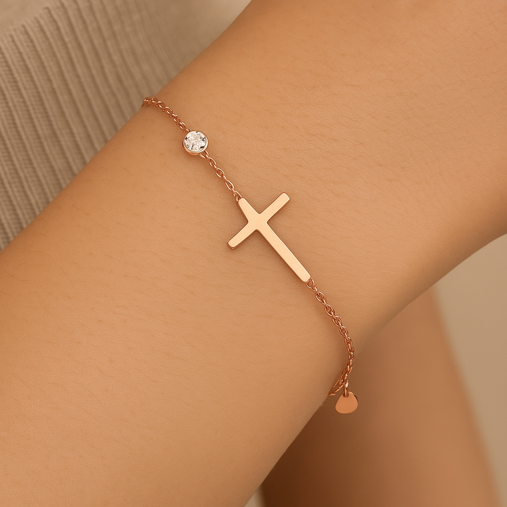 Rose-Gold Spiritual Bracelet