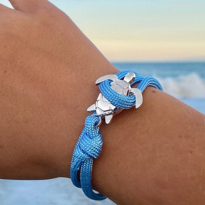 Handgemachtes Schildkrötenarmband | Nachhaltiger, vom Ozean inspirierter Schmuck