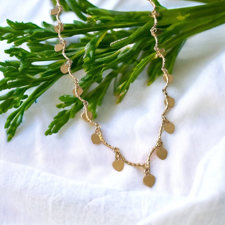 Melita Anhänger Herz Choker Halskette