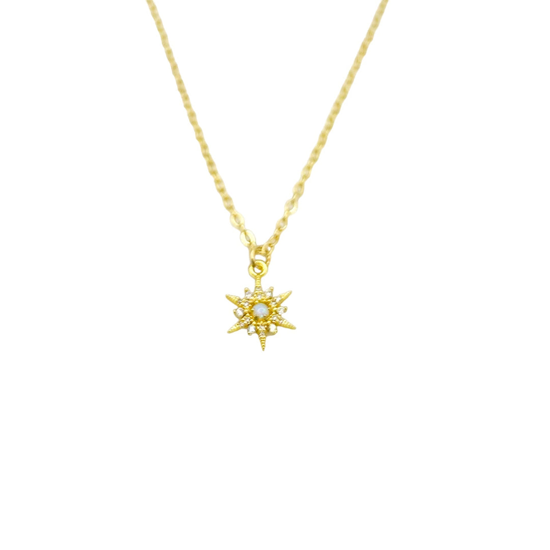 Stellina Opal Stern Halskette
