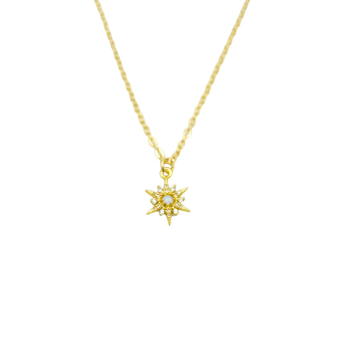 Stellina Opal Stern Halskette