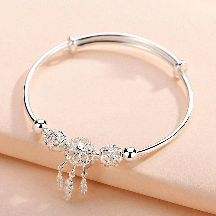 925 Silber Verstellbares Traumfänger Armband