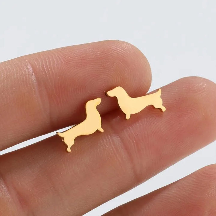 Dachshund Ohrstecker