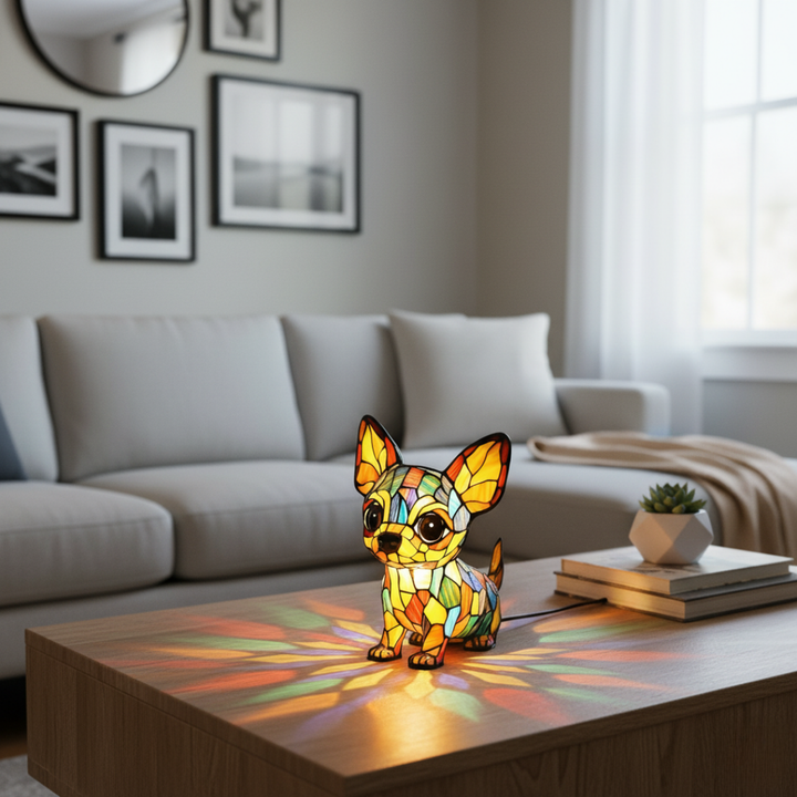 Sitzender Chihuahua