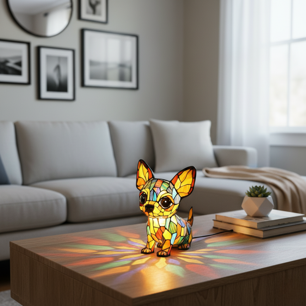 Sitzender Chihuahua