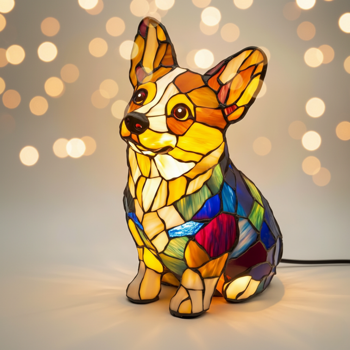 Strahlender Corgi