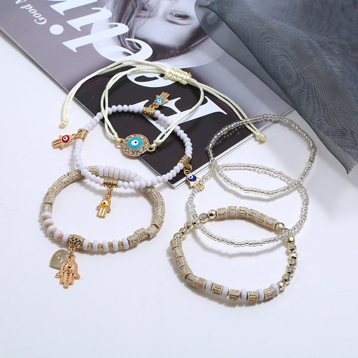 Hamsa Armband Set