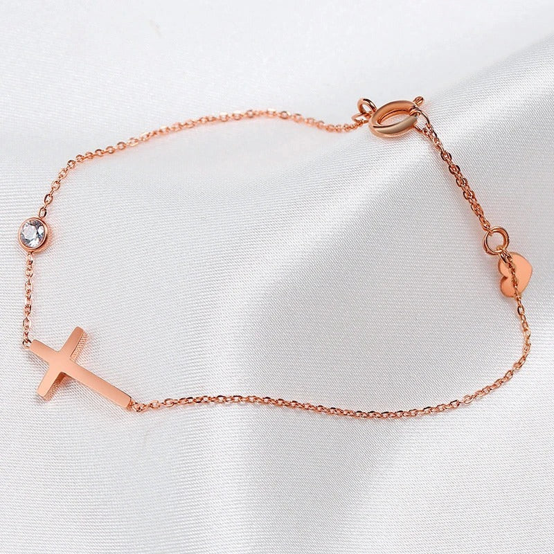 Rose-Gold Spiritual Bracelet