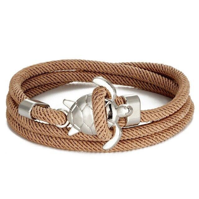 Handgemachtes Meeresschildkröten-Armband | Nachhaltiger, vom Ozean inspirierter Schmuck